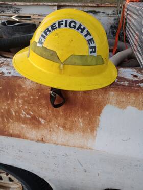 Fh911-hr-yellow Bullard Yellow Hat Wildland Fire Helmet With Ratchet Suspension