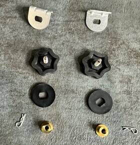 R151 Bullard Px/fx Fire Helmet Face Shield Mounting Hardware Kit