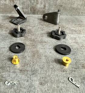 R154 Bullard Ltx/usrx Fire Helmet Face Shield Mounting Hardware Kit