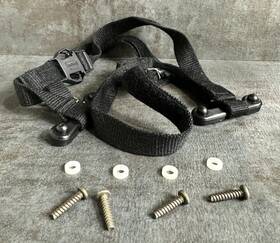 R172 Bullard Usrx Fire Helmet Black Nomex 3-point Chinstrap With Quick Release