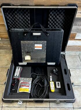 Atk-100 Bullex Bull Ex Extinguisher Atk 100 Training Panel With Case 2017 Model