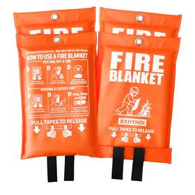 Fba1 Bxhynoi Fire Blanket For Kitchen And Home 40 Inch X 4 Pack 40in - 4pack