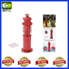 25gm1091-firehydran-24in Calidecor Fire Hydrant For Dogs To Pee On 22.5 Inch Metal Dog Fake