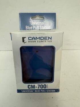 Cm-702u-pc Camden Door Controls Coor Universal Blue Pull Station Cm-700 Series New