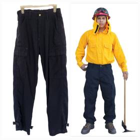 50180n Cascade Fire Equipment Wildland Firefighting Tecasafe Plus 700 Pants Navy Blue Size 32