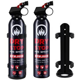 Dpwj600 Cermug 2pack Dry Stop Fire Spray For Home - Auto Extinguisher Truck Vehicle