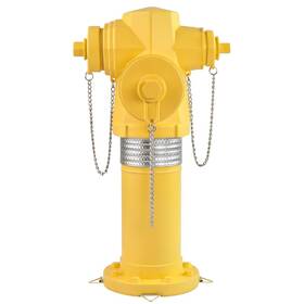 D4011 Chambtalie Dog Fire Hydrant Pee Post Statue With 4 Stakes Fake For Dogs To