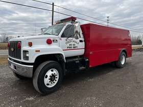 C8500 Chevrolet 1999 2500 Gallon Water Tanker Tender Fire Truck -only 18k Miles