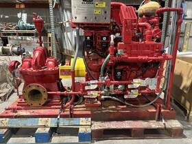 Ju4h-ufad5g Clarke Patterson Fire Pump 8 Inch X 6 1500 Gpm Suppression
