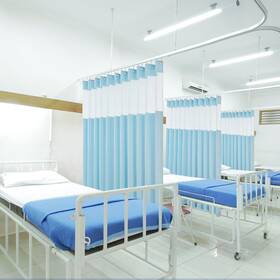 Cniuyhi 732322211528 15x8ft Hospital Curtains With Grommets Medical Privacy Fire Retardant
