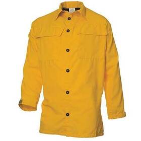 Fc103-s Coaxsher Wildland Fire Shirt S Yellow Button