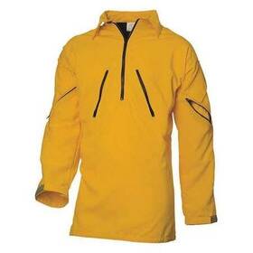 Fc105-m Coaxsher Wildland Fire Shirt M Yellow Zipper