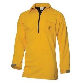 Fc106-m Coaxsher Wildland Fire Shirt M Yellow Zipper
