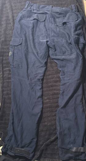 Fcnv214-34x32 Coaxsher 6.0 Oz. Nomex Tyee Dual Compliant Fire Pants Navy 34 Inch Waist 32 Inseam