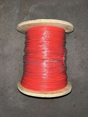 98804 Coleman Cable Fire Alarm Red Wire 18 Awg 4/c Type Cmr/fplr Cmg Not Sure