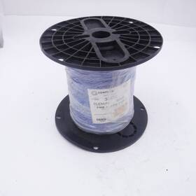032520 Comtran 1000ft Plenum Fire Alarm Cable 32520 Blue 18awg 2 Cond Solid