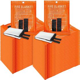 Lia-copkim-243 Copkim 50 Pack Fire Blanket For Home And Kitchen Bulk 39 X Inch Emergency Bl
