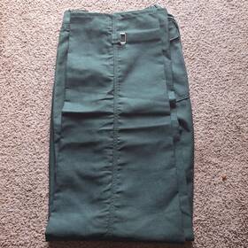 Fc213-32x34 Crew Boss 6.7 Oz. Nomex Wildland Cargo Fire Pants Green 34 Inch Waist 36 Inseam