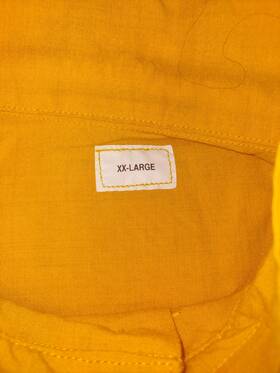 Wls0105-xxl Crew Boss 6.0 Oz. Nomex Used Iiia Brush Shirt Yellow Xx-large 50 Inch -52