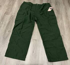 Wlp0120 Crewboss Classic Brush Pant 7.0 Oz Tecasafe Spruce 3xl 47-50 X30 Inch Nwt