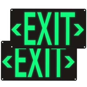 Exit-m2p-a001-us Cyedamu 2pack Photoluminescent Exit Sign Black 14.25 Inch X 7.5 Glow In The Dark Si Exit-m2p-a001-us Cyedamu 2pack Photoluminescent Exit Sign Black 14.25 Inch X 7.5 Glow In The Dark Si