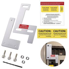 8221 Cznzn 1-1/4” Generator-interlock Kit For Siemens - 150 Or 200 Amp Panels 1-1/4 Inch Spacin
