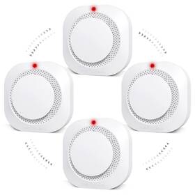Pa-441b Deller Smoke Detector Battery Operated Alarm With Photoelectric Technology U