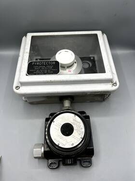 U5006a1001 Det-tronics 00637-001 Explosion Proof Duct Detector Rev B Used