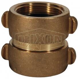 Dfr2525 Dixon - Double Female Swivel Rocker Lug Brass