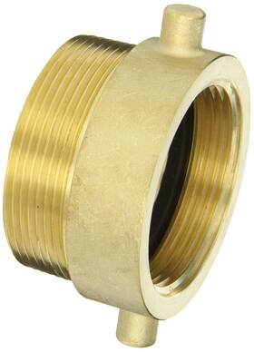 Ha2530t Dixon Valve Brass Fire Equipment Hydrant Adapter With Pin Lug 2-1/2