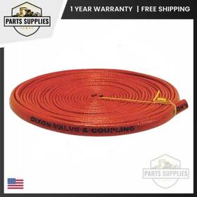 2510-16 Dixon Valve 1 Inch Id X 50 Ft Fire Jacket Iron Oxide Red For Hose Protection
