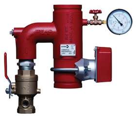 Y04070 Duyar Y-4070 2 Inch #y04070 Commercial Riser Manifold Incl. Test And Drain Wfd Gauge