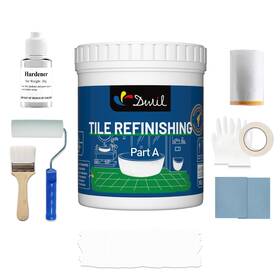 Dwil 605765932933 Tub Paint And Tile Refinishing Kit - Water Based&low Odor Bathtub Pa