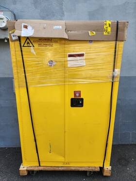 1947x Eagle New 45 Gallon Flammable Storage Safety Cabinet With Shelves