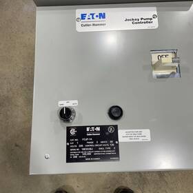 Fdjp-1a Eaton Jocky Pump Controller 1h.p. 208vac