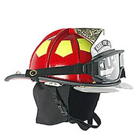Ustm6r350-r Ed Bullard Company Clearance Item Retrak Series Tradional Fire Helmet Red Integrated