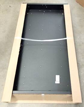 3-cab21b Edwards Fire Safety Enclosure Backbox 3 Chassis Spaced