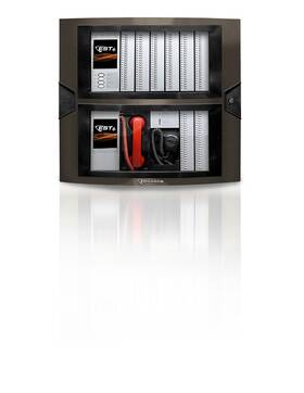 4-cab16d Edwards Bronze Fire Alarm Door Assembly With 16 User Interface Spaces