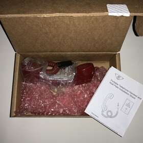 6700-0061 Edwards Portable Telephone Handset -red. Brand New