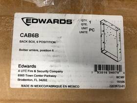 Cab6b Edwards Signaling Vm Control Panel Cabinet Black