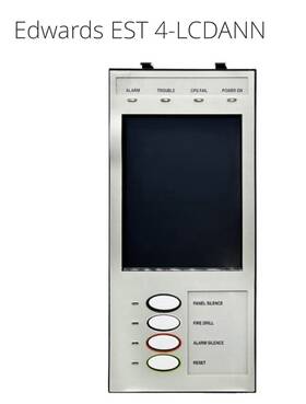 Edw4lcdann Edwards 4-lcdann Est Fire Alarm