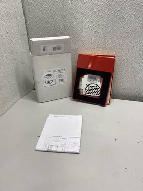 G4lfrf-h Edwards Signaling Low Frequency 520 Hz Horn Red