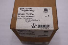 125halfg120a Edwards Signaling 125 Class Flashing Halogen Beacon - Stk K765cc