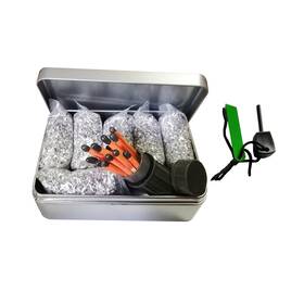Egreen 768415855843 Emergency Fire Starter Magnesium 6 Bags Waterproof Windproof Weatherproof Mat
