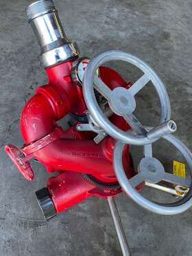 8287 Elkhart Brass Firefighting Ground Monitor Model