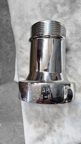 2529002 Elkhart Brass Manufacturing Vintage 284-b Fire Truck Nozzle Stream Shaper
