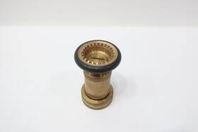 L-205-eb Elkhart Fire Tanker Truck Hose Nozzle Brass 1-1/2in