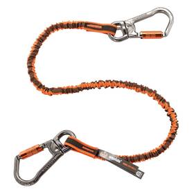 B06xkldnp8 Ergodyne 19829 Shock Absorbing Tool Lanyard 25lb Capacity Double Locking Swiveli