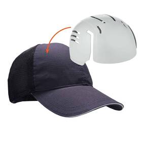 B08fcvmykt Ergodyne Skullerz 8946 Standard Baseball Cap Bump Insert Navy