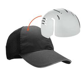 B08fcwtnb2 Ergodyne Skullerz 8946 Standard Baseball Cap Bump Insert Black